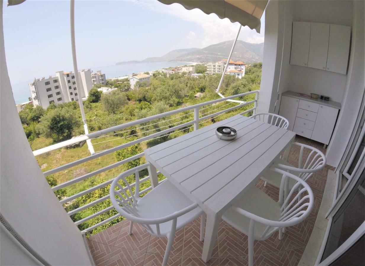 Villa Goxhi Borsh Esterno foto